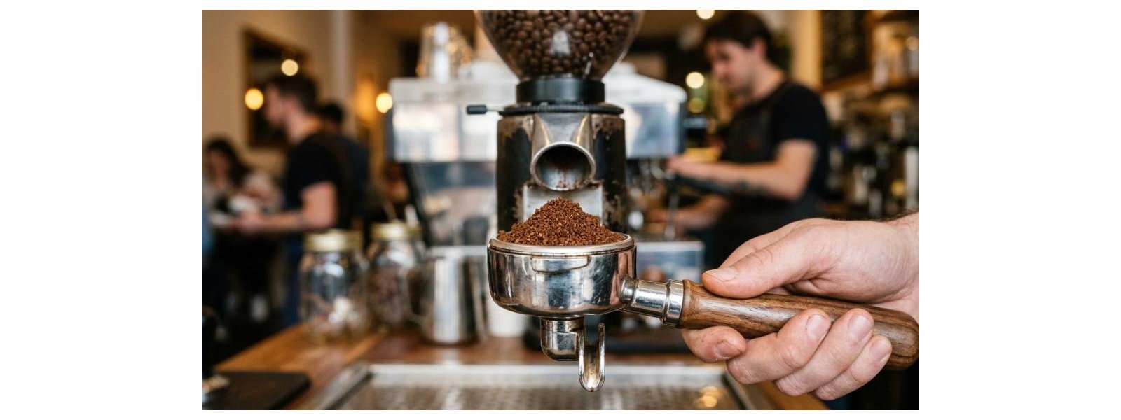 5 espressokv�rne til caf� og restaurant med travl drift