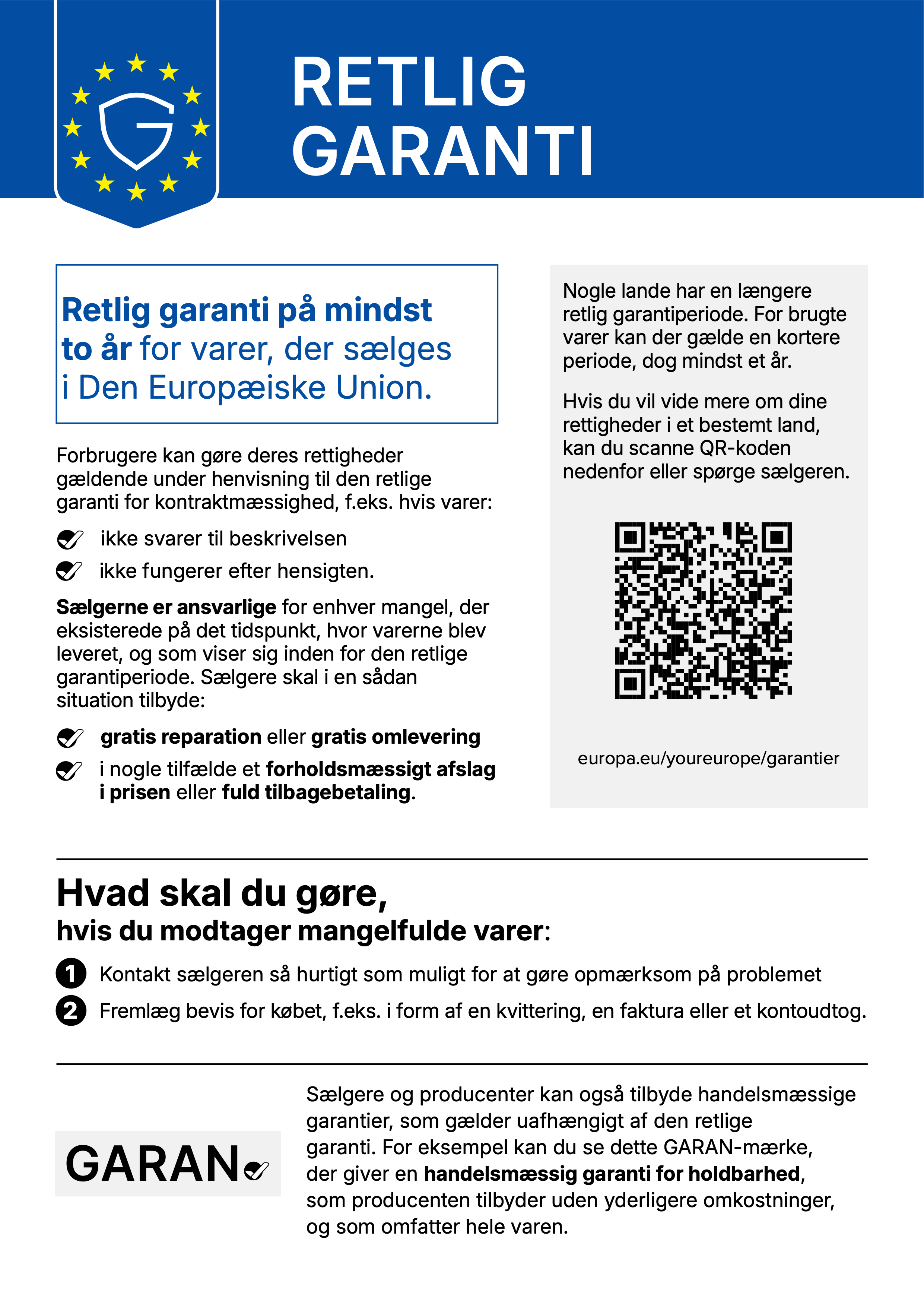 Retlig Garanti Danmark