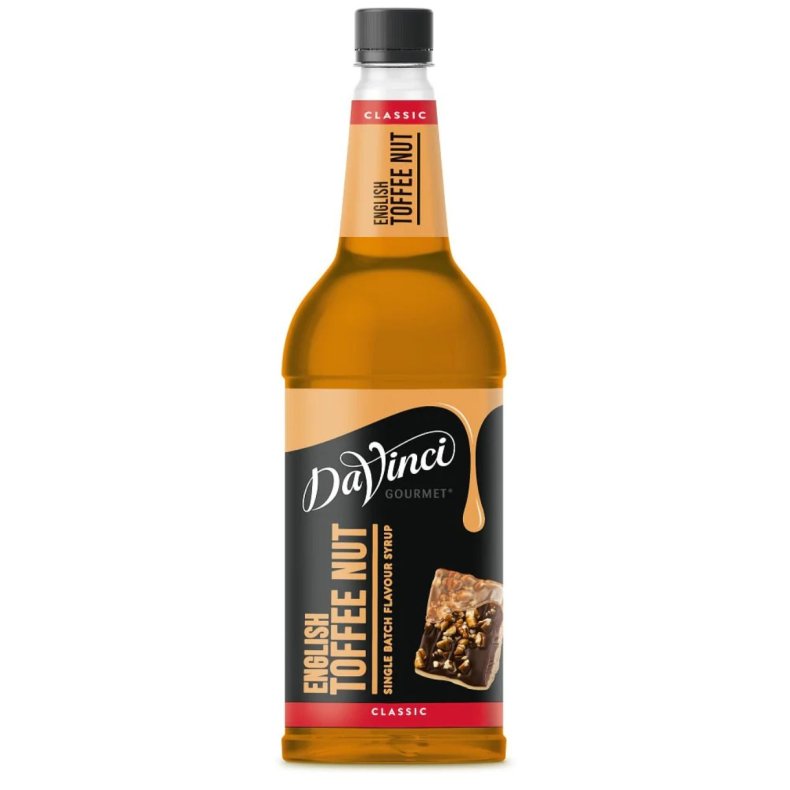 DaVinci Gourmet Classic English Toffee Nut Sirup 1 liter