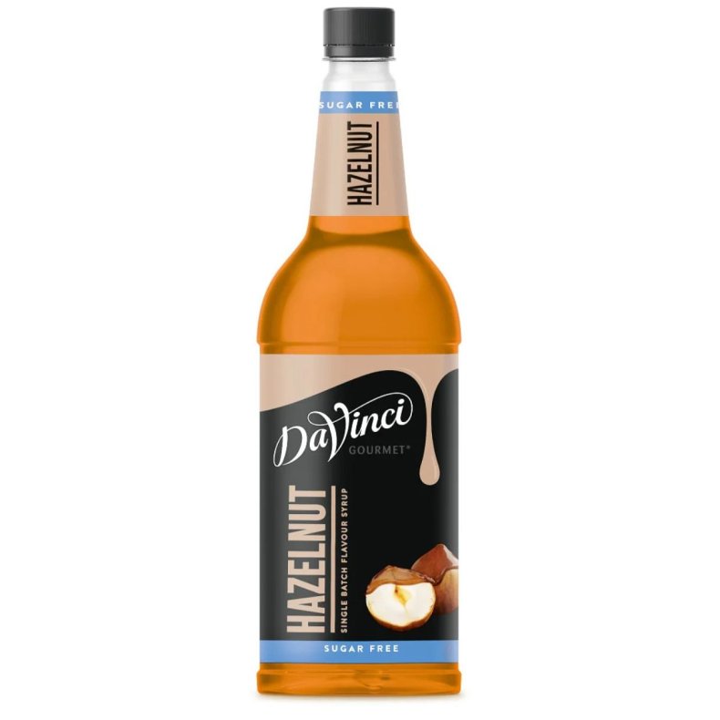DaVinci Gourmet Sugar Free Hasselnd Sirup 1 liter