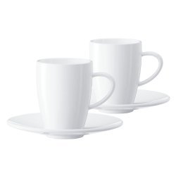 JURA Kaffekopper m/underkopper 2 stk.
