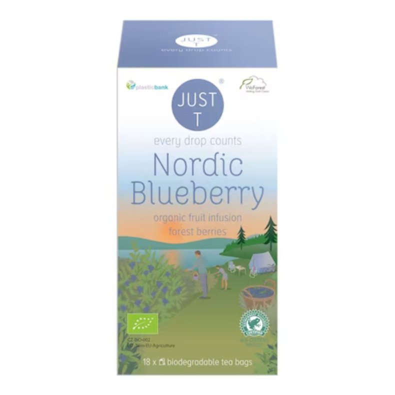 JUST T Nordic Blueberry KO 20 Breve