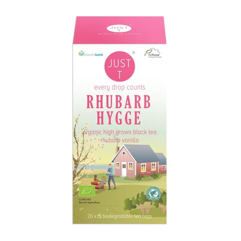 JUST T Rhubarb Hygge KO 20 Breve