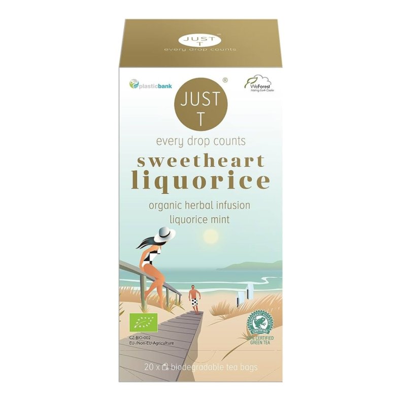 JUST T Sweet Heart Liquorice KO 20 Breve