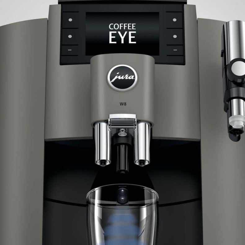 JURA W8 (EA) DARK INOX Inkl. Startpakke