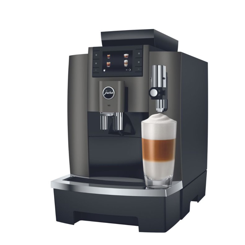 JURA W8 (EA) DARK INOX Inkl. Startpakke