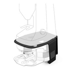 PUQ Press Bracket M3 Sort Tegning Guide