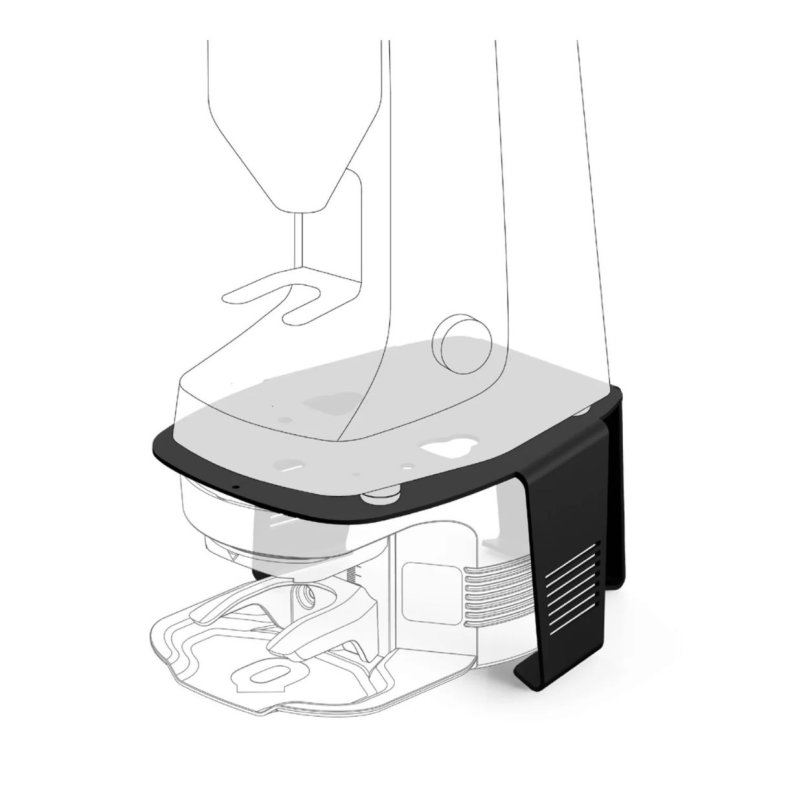 PUQ Press Bracket M3 Sort Tegning Guide