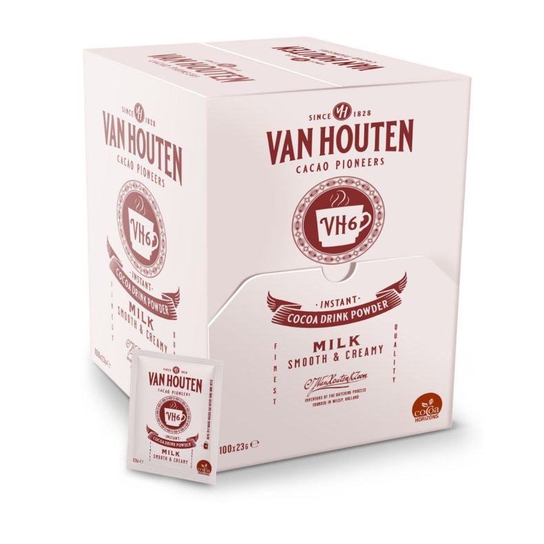 Van Houten Kakaobreve 15% 100x23 gram