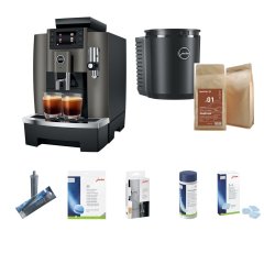 JURA W8 Erhvervspakke Inkl. Cool Control, Plejeprodukter &amp; 6 kg. Kaffe